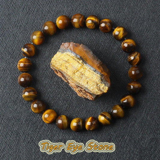 Bracelet en pierre oeil de tigre